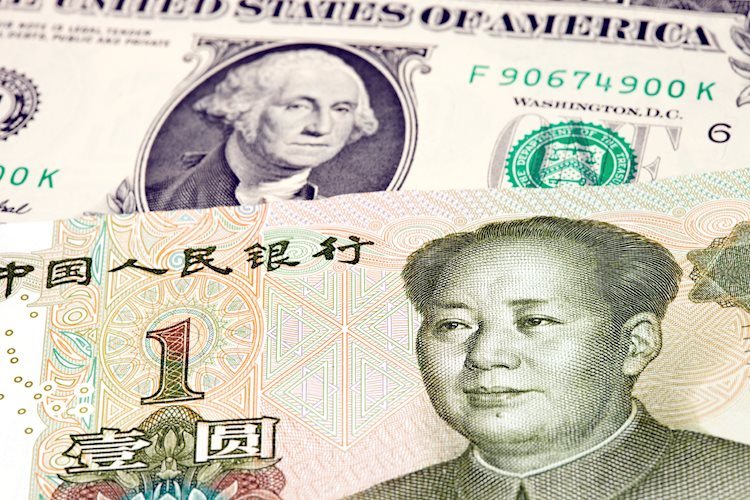 随著人民币𫔭始回升，美元/人民币年底目标為7.25 - 澳新银行
