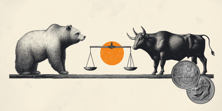 英镑/美元继续在关键水平附近挣扎