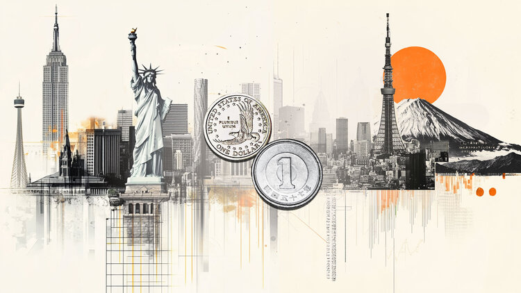 美元/日元回落，特朗普与鲍威尔的紧张关係限制了涨幅