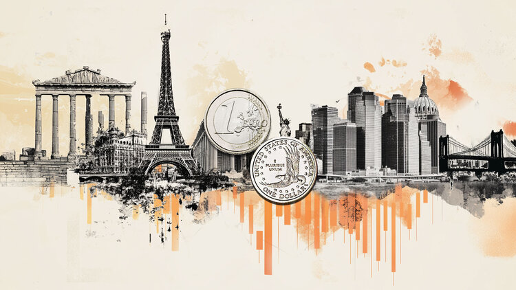 欧元/美元在区间内升值，美国关税担忧施加压力