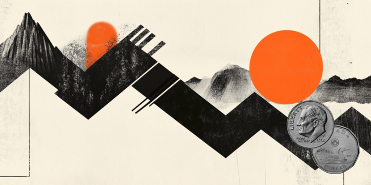 在疲弱的零售销售和美国PMI数据喜忧参半的影响下，加拿大元对美元走弱